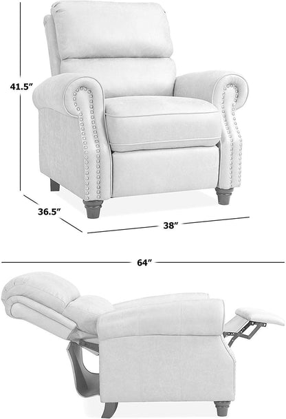 Domesis Cortez - Cloth Push Back Recliner Chair, Paisley