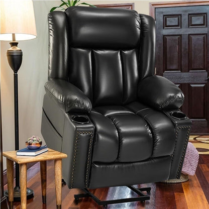 UOPYNE compact lift recliner, designed for petite users, heated massage, 3-position electric adjustment.